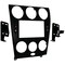 Metra Mazda 6 2006-2008 1-Din/2-Din In-Dash Mounting Kit, Black 997524B - alternate 2
